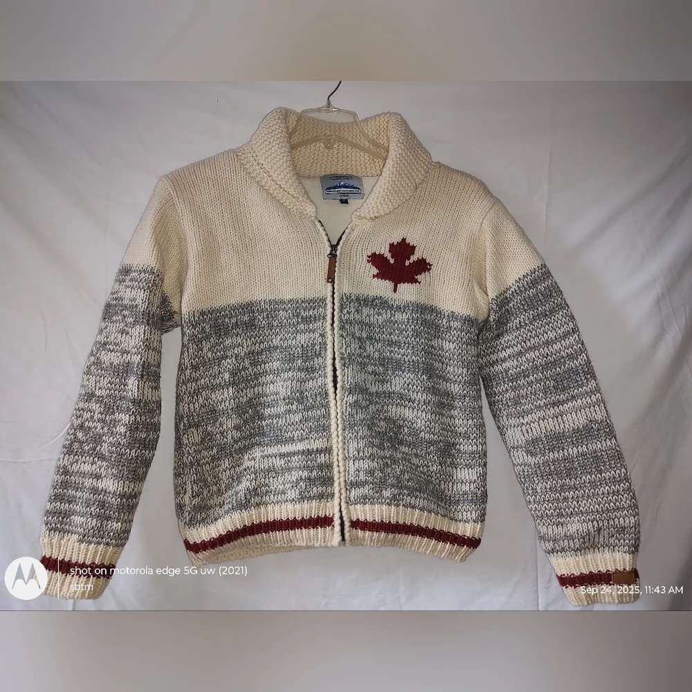 Arkimports Size Small 100% Wool Lined Canada Men Jacket Coat